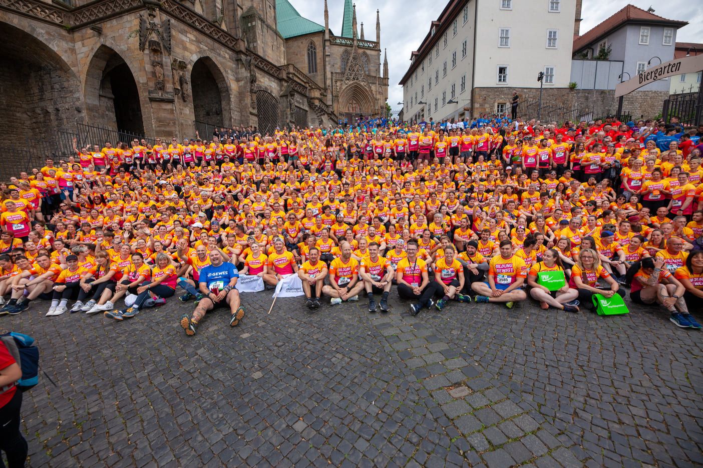 Läufer beim Thüringer Unternehmenslauf